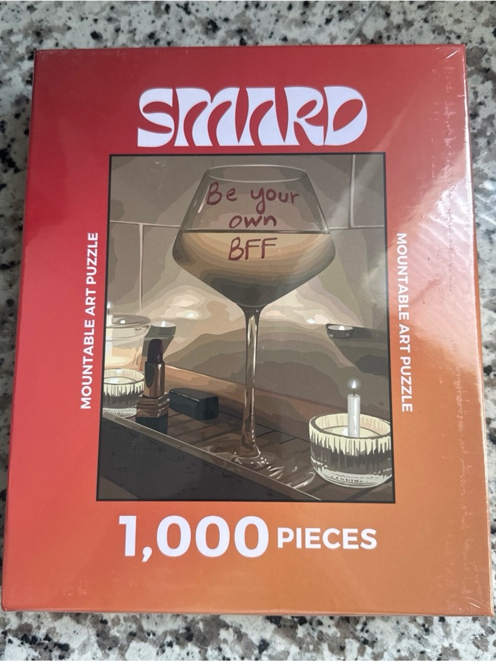 SMARD | 1,000-Piece Mountable Art Puzzle - Be Your Own BFF